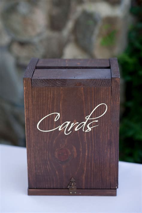 wedding day card box